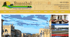 Desktop Screenshot of boscobelwisconsin.com